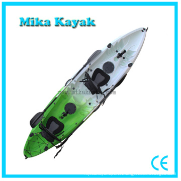 3 Person Plastic Canoe Sit on Top Kayak Fishing Boat Sale